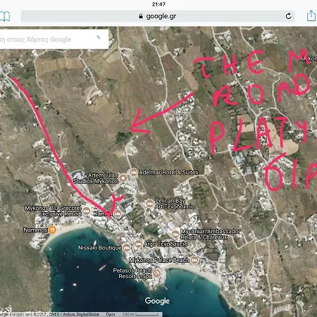 Mykonos Efis Maisonette Tatil Evi